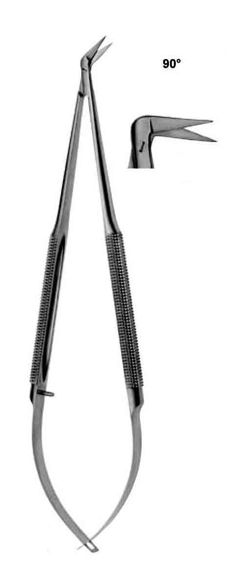 MİKRO VASKULER MAKAS 90° 18CM